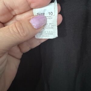 Source Unknown Black Midi Dress